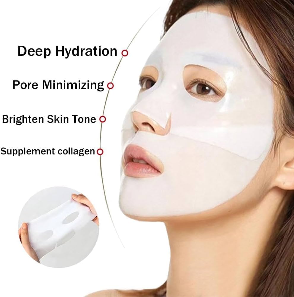 EternaGlow Bio-Collagen Night Mask – Clinical-Grade Firming Solution